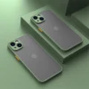 Shockproof Armor Matte Case For iPhone 16 15 14 Plus 13 11 12 Pro Max Luxury Silicone Bumper Clear Hard PC Back Cover Capa - Image 27