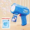 Fully Automatic Bubble Gun Rocket Bubbles Machine Automatic Blower with Bubble Liquid Toy for Kids Beach Outdoor Bubble Gifts - Image 9