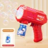 Fully Automatic Bubble Gun Rocket Bubbles Machine Automatic Blower with Bubble Liquid Toy for Kids Beach Outdoor Bubble Gifts - Image 23