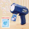 Fully Automatic Bubble Gun Rocket Bubbles Machine Automatic Blower with Bubble Liquid Toy for Kids Beach Outdoor Bubble Gifts - Image 8