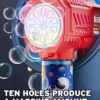 Fully Automatic Bubble Gun Rocket Bubbles Machine Automatic Blower with Bubble Liquid Toy for Kids Beach Outdoor Bubble Gifts - Image 20