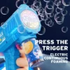 Fully Automatic Bubble Gun Rocket Bubbles Machine Automatic Blower with Bubble Liquid Toy for Kids Beach Outdoor Bubble Gifts - Image 6