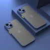 Shockproof Armor Matte Case For iPhone 16 15 14 Plus 13 11 12 Pro Max Luxury Silicone Bumper Clear Hard PC Back Cover Capa - Image 9