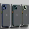 Shockproof Armor Matte Case For iPhone 16 15 14 Plus 13 11 12 Pro Max Luxury Silicone Bumper Clear Hard PC Back Cover Capa - Image 23